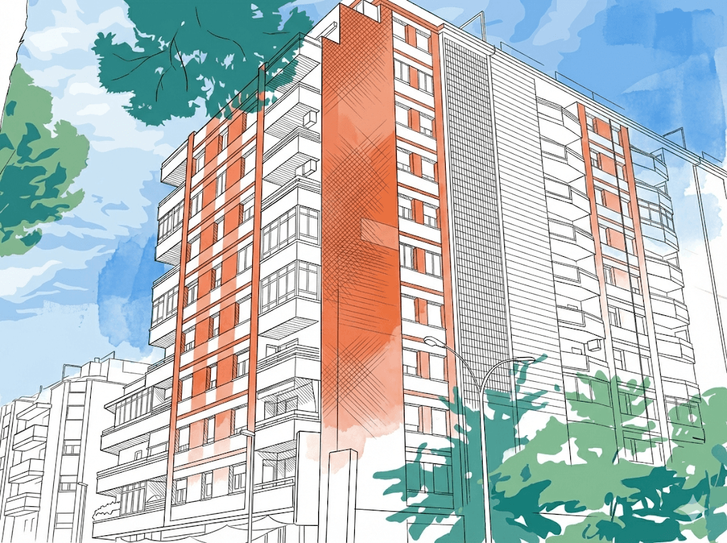 Edificio profesional para inspección técnica